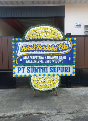 Papan Bunga Duka di Pudun Jae