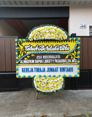 Papan Bunga Duka di Pudun Jae